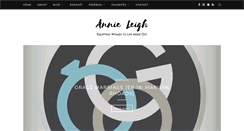 Desktop Screenshot of annieleigh.com