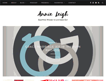 Tablet Screenshot of annieleigh.com